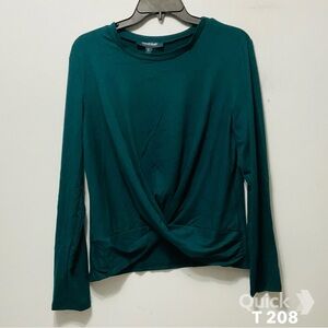 NWT Modcloth A Twist Of Fun Long Sleeve Knit Top